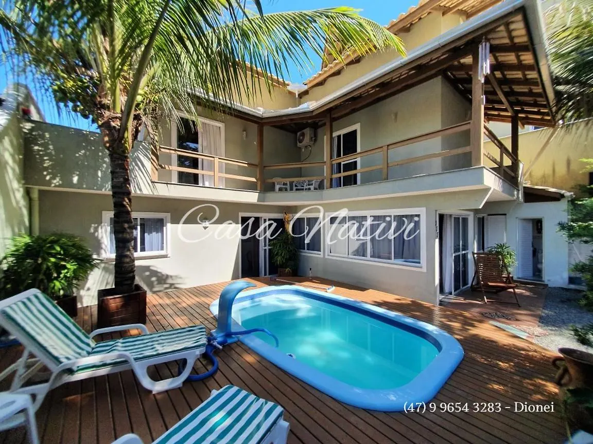 Casa Naviti Rua Bem Te VI 233 Bombinhas Com Piscinaヴィラ ブラジル