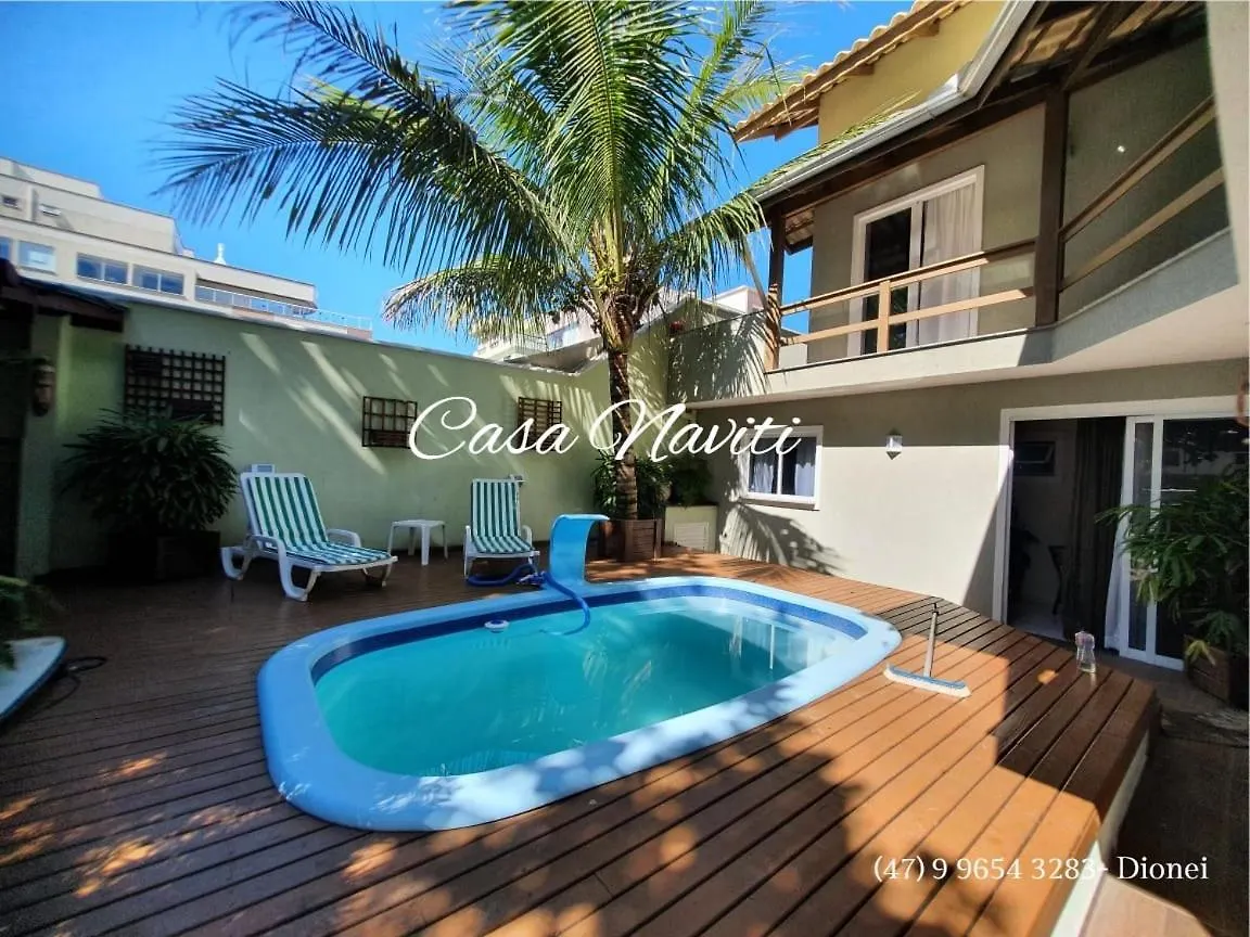 Casa Naviti Rua Bem Te VI 233 Bombinhas Com Piscinaヴィラ